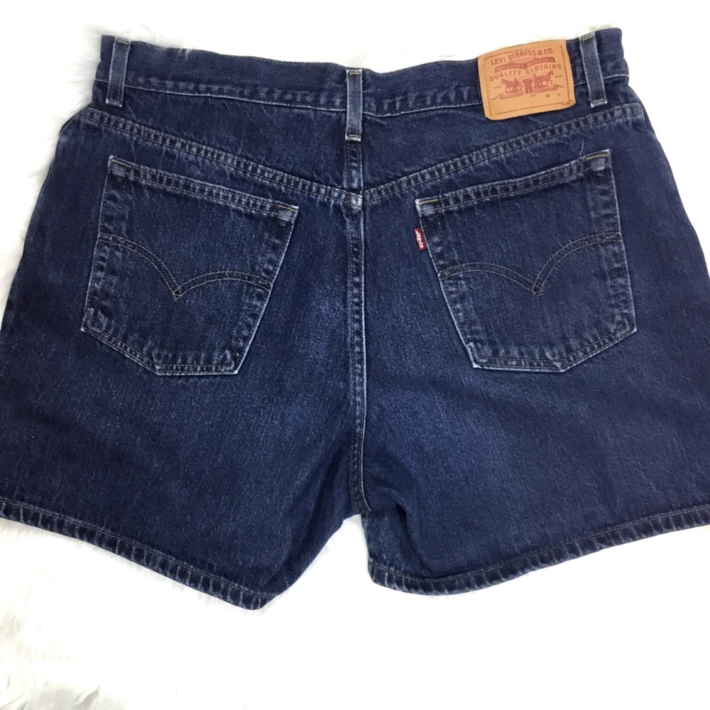 Levi’s High Waisted Jean Shorts - Picture 2 of 3